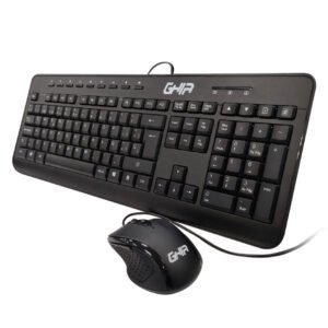 Kit Teclado y Mouse Ghia Alámbrico Conexión USB Modelo GAC-004