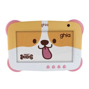 Tablet Para Niños Ghia 7 Pulgadas 1GB RAM 16GB ROM WiFi Android 9 Perrito Modelo GTKIDS7DG