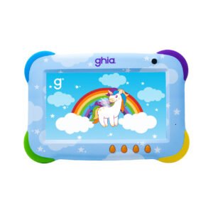 Tableta Kids Ghia Unicornio 4GB Ram 64GB Pantalla IPS 7 Pulg Android 15 Modelo GK333U25