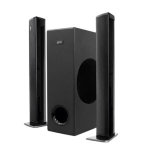 Barra de Sonido Ghia Detachable 2.1 Canales Bluetooth USB HDMI ARC Auxiliar Óptico 100W RMS Modelo GSB-014